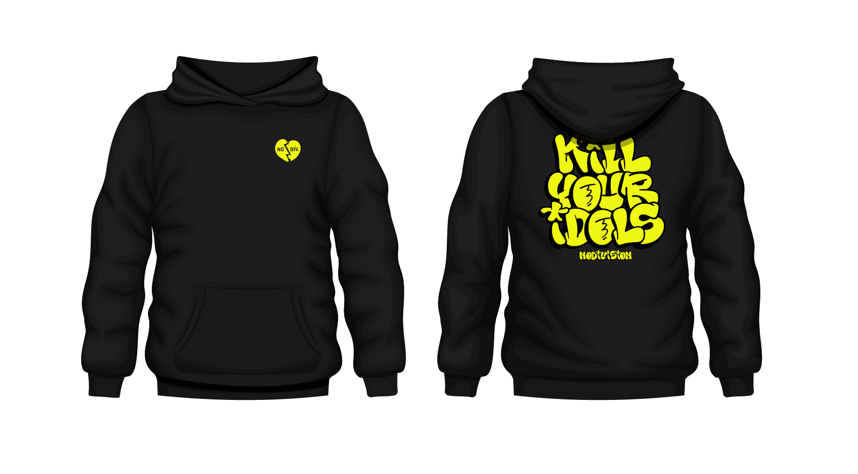 Kill Your Idols Hoodie – Directive – No Division Apparel Company